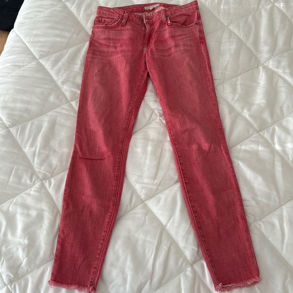 Joie Mid-Rise Skinny Jeans